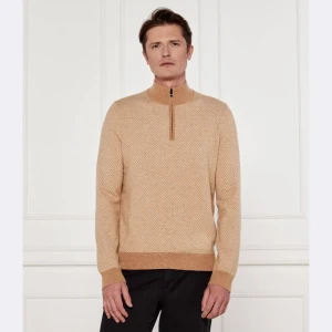 BOSS BLACK Wełniany golf H-Eltorino | Regular Fit