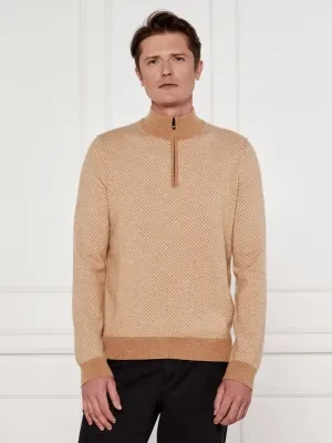 BOSS BLACK Wełniany golf H-Eltorino | Regular Fit