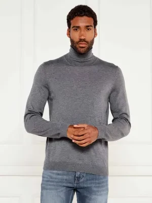 BOSS BLACK Wełniany golf Musso-P | Slim Fit