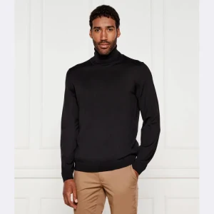 BOSS BLACK Wełniany golf Musso-P | Slim Fit