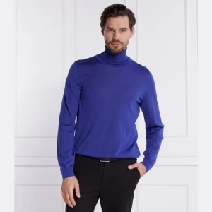 BOSS BLACK Wełniany golf Musso-P | Slim Fit