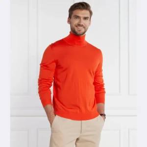 BOSS BLACK Wełniany golf Musso-P | Slim Fit