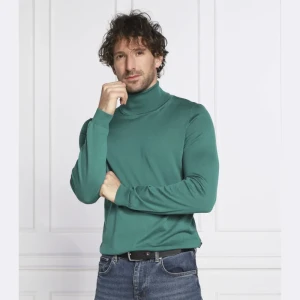 BOSS BLACK Wełniany golf Musso-P | Slim Fit