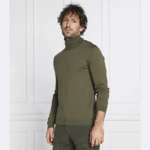 BOSS BLACK Wełniany golf Musso-P | Slim Fit
