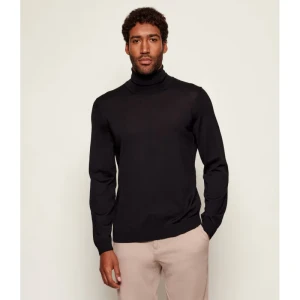 BOSS BLACK Wełniany golf Musso-P | Slim Fit