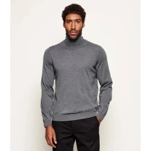 BOSS BLACK Wełniany golf Musso-P | Slim Fit