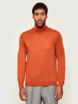 BOSS BLACK Wełniany golf Musso-P | Slim Fit