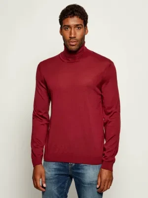 BOSS BLACK Wełniany golf Musso-P | Slim Fit