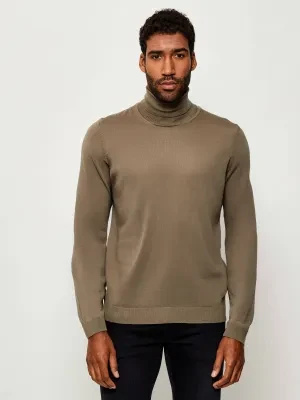 BOSS BLACK Wełniany golf Musso-P | Slim Fit