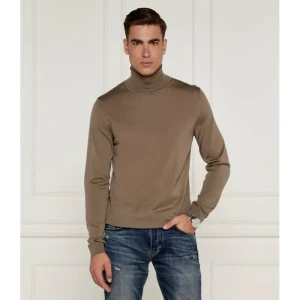 BOSS BLACK Wełniany golf Musso-P | Slim Fit