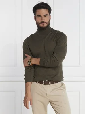 BOSS BLACK Wełniany golf Musso-P | Slim Fit