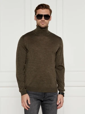 BOSS BLACK Wełniany golf Musso-P | Slim Fit