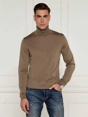 BOSS BLACK Wełniany golf Musso-P | Slim Fit