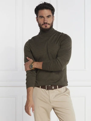 BOSS BLACK Wełniany golf Musso-P | Slim Fit