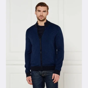 BOSS BLACK Wełniany kardigan H-Eltorno | Regular Fit