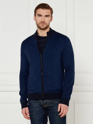 BOSS BLACK Wełniany kardigan H-Eltorno | Regular Fit