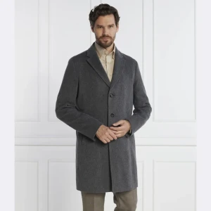 BOSS BLACK Wełniany płaszcz 2w1 H Hyde Bib
