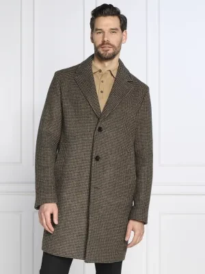 BOSS BLACK Wełniany płaszcz C-Cam