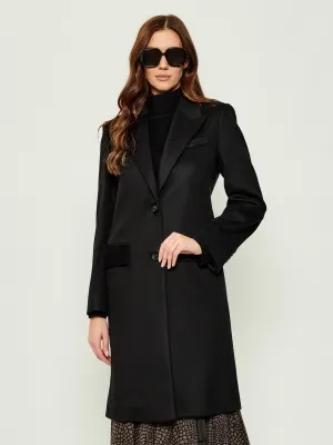 BOSS BLACK Wełniany płaszcz Classin