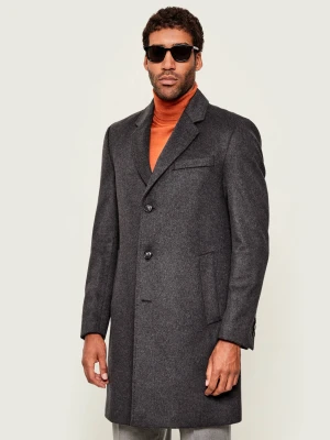 BOSS BLACK Wełniany płaszcz H-Hyde-254 | z dodatkiem kaszmiru