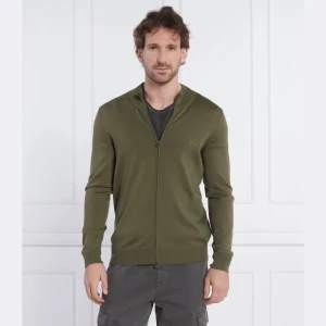 BOSS BLACK Wełniany sweter Albany | Slim Fit