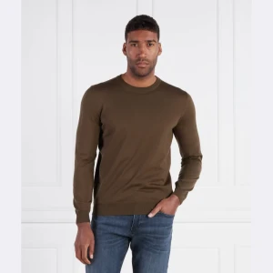BOSS BLACK Wełniany Sweter Botto-L | Regular Fit