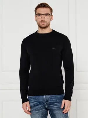 BOSS BLACK Wełniany sweter Ebacio | Regular Fit
