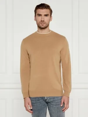 BOSS BLACK Wełniany sweter Ebacio | Regular Fit