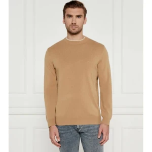 BOSS BLACK Wełniany sweter Ebacio | Regular Fit