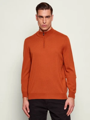 BOSS BLACK Wełniany sweter Ebenji | Regular Fit