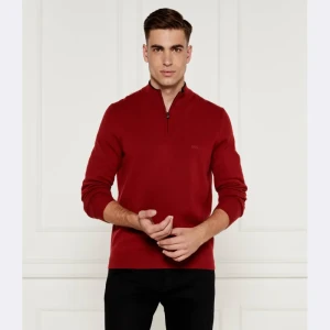 BOSS BLACK Wełniany sweter Emarlo | Regular Fit