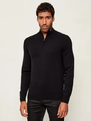 BOSS BLACK Wełniany sweter H-Hemarlo | Regular Fit | z dodatkiem kaszmiru