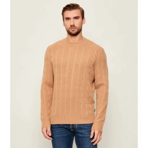 BOSS BLACK Wełniany sweter H-Hetico | Regular Fit | z dodatkiem kaszmiru