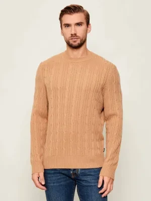 BOSS BLACK Wełniany sweter H-Hetico | Regular Fit | z dodatkiem kaszmiru