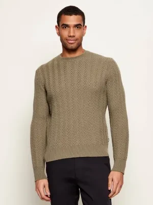 BOSS BLACK Wełniany sweter H-Hitalo | Regular Fit