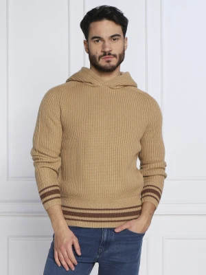 BOSS BLACK Wełniany sweter Lampione | Regular Fit