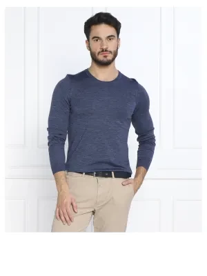 BOSS BLACK Wełniany sweter Leno-P | Slim Fit