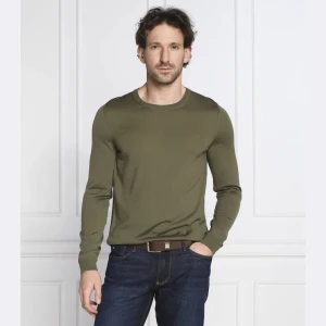 BOSS BLACK Wełniany sweter Leno-P | Slim Fit