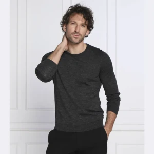 BOSS BLACK Wełniany sweter Leno-P | Slim Fit