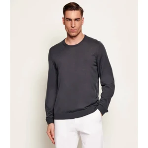 BOSS BLACK Wełniany sweter Leno-P | Slim Fit