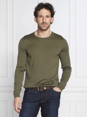 BOSS BLACK Wełniany sweter Leno-P | Slim Fit