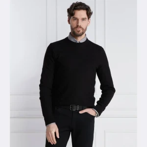 BOSS BLACK Wełniany sweter Palwino | Regular Fit