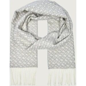 BOSS BLACK Wełniany szal Zesy