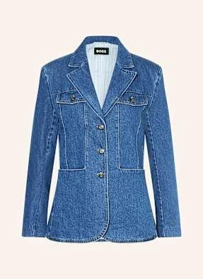 Boss Blezer Jeansowy Juskfin blau