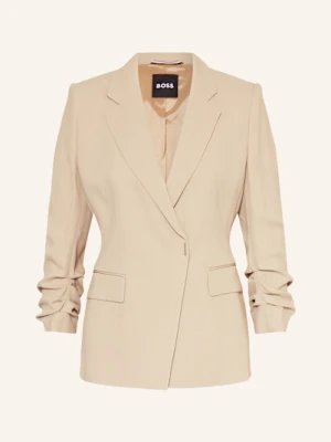 Boss Blezer Jia Z Rękawami 3/4 beige