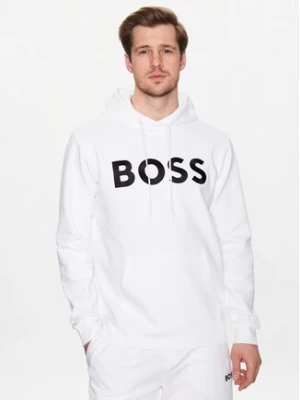 Boss Bluza 50482887 Biały Relaxed Fit