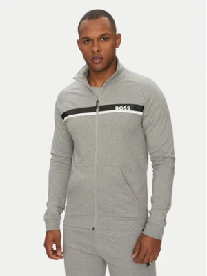 BOSS Bluza Authentic 50540660 Szary Regular Fit