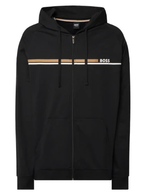 BOSS Bluza Authentic Jacket H 50554785 Czarny Regular Fit