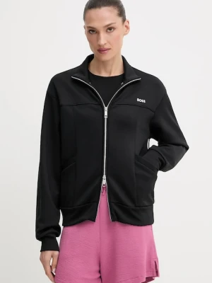 BOSS bluza damska kolor czarny gładka 50544177