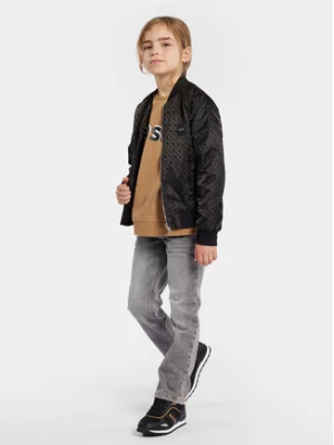 Boss Bluza J50717 S Beżowy Loose Fit